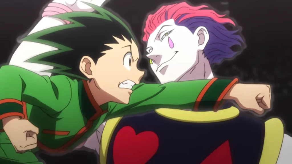 Gon Vs Hisoka Saat di Heaven Arena